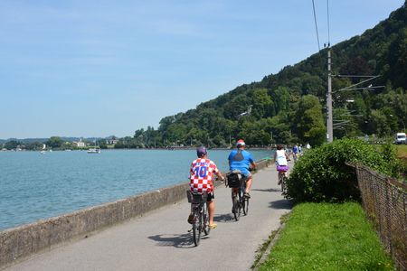 El carril bici alrededor del Lago de Constanza - Bregenzer Bucht