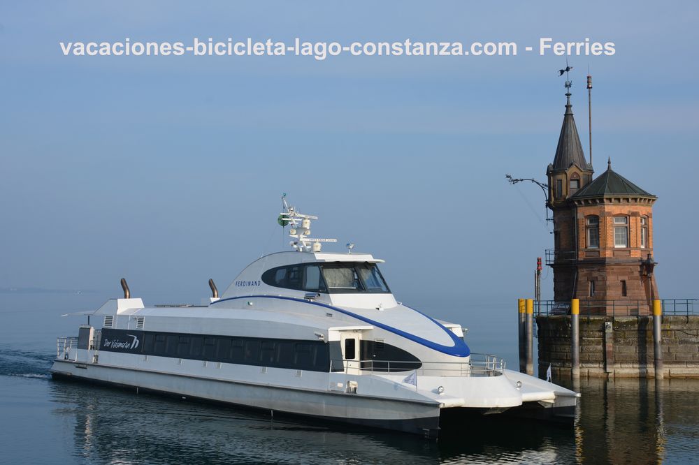 Ferries en el Lago de Constanza - Fast ferry Ferdinand