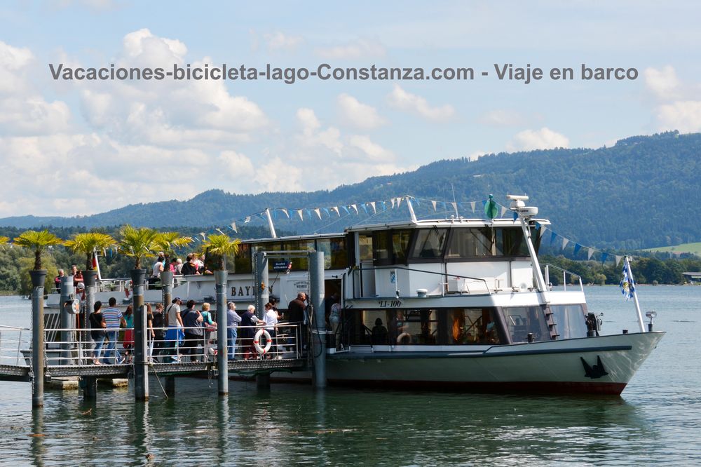 Viaje en barco por el Lago de Constanza - MS Bayern