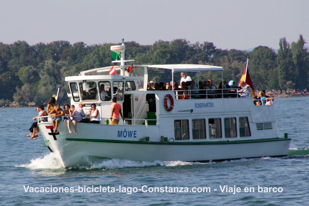 Viaje en barco por el Lago de Constanza - MS Möwe