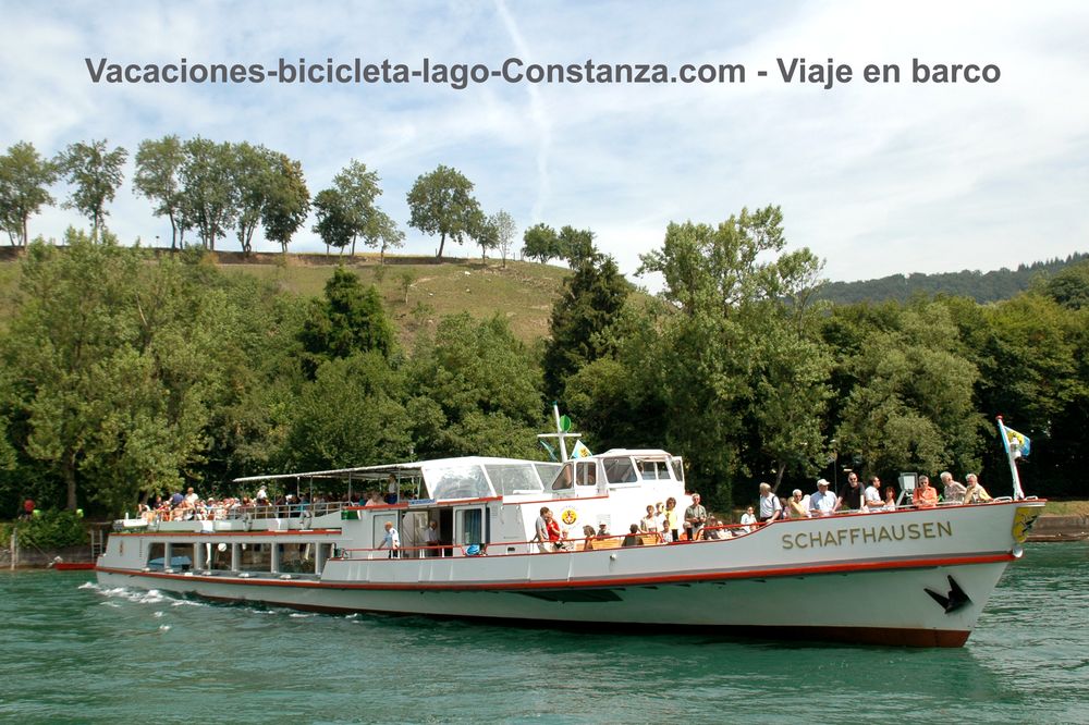 Viaje en barco por el Lago de Constanza - MS Schaffhausen