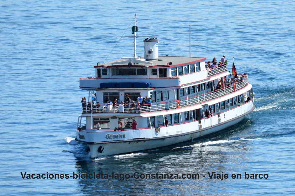 Viaje en barco por el Lago de Constanza - MS Schwaben