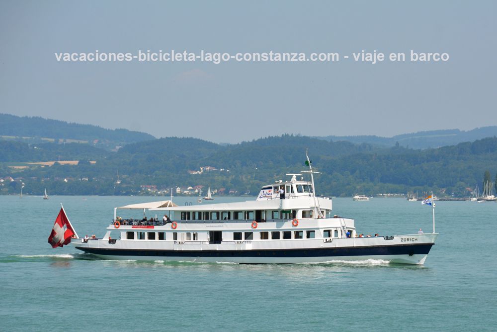 Viaje en barco por el Lago de Constanza - MS Zürich